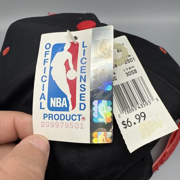 Vintage Philadelphia 76ers Logo 7 Snapback Hat NWT Iverson Era Deadstock - Picture 6 of 10